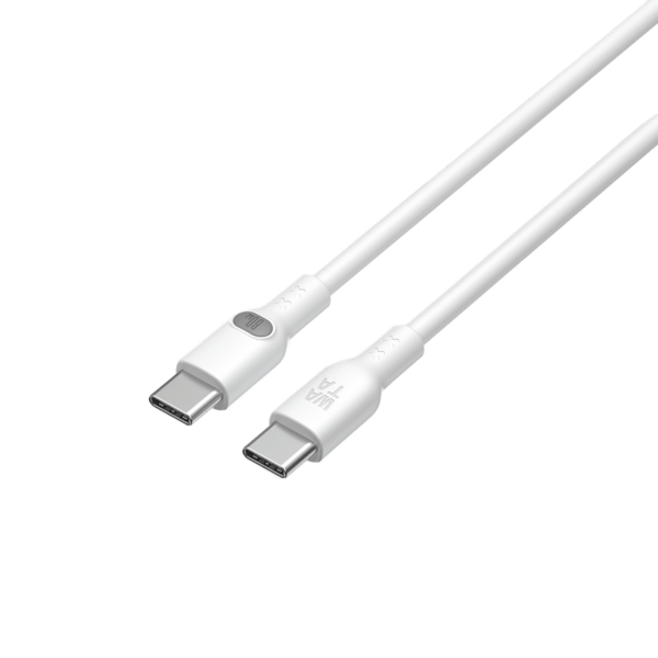 WATA USB C to USB C silikonski kabel