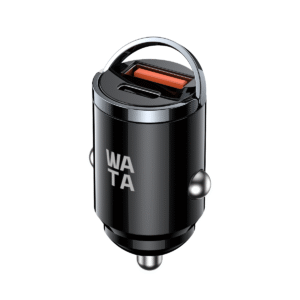 WATA Dual USB-A & USB-C 30W PD punjač za auto
